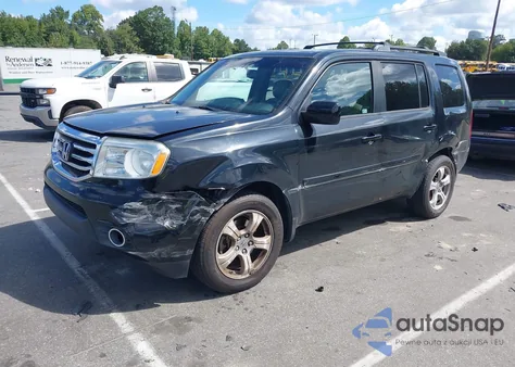 2013 Honda Pilot Ex-L from USA, damaged, VIN 5FNYF3H5XDB012974